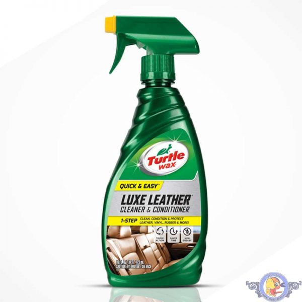 اسپری تمیز کننده و نرم کننده مخصوص چرم خودرو ترتل واکس Turtle Wax Luxe Leather