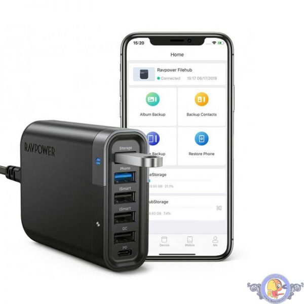 شارژر رومیزی راوپاور مدل RP-UM002