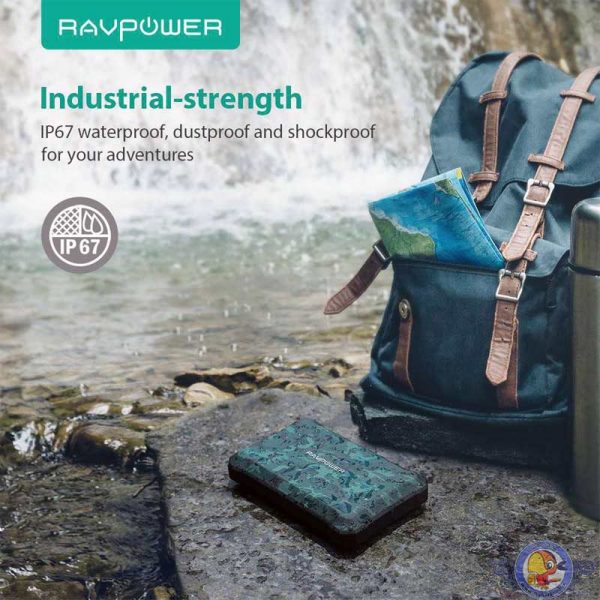 شارژر همراه راوپاور مدل RP-PB096 ظرفیت 10050 mah