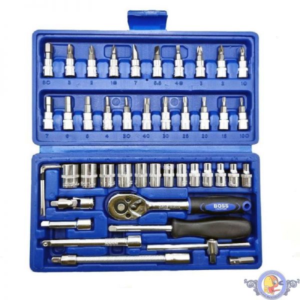 مجموعه 46 عددی آچار و سری بکس باس CR-V