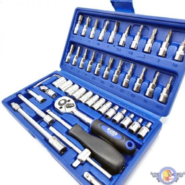 مجموعه 46 عددی آچار و سری بکس باس CR-V