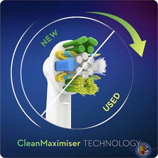 سری یدک مسواک برقی اورال بی مدل Floss Action بسته 5 تایی