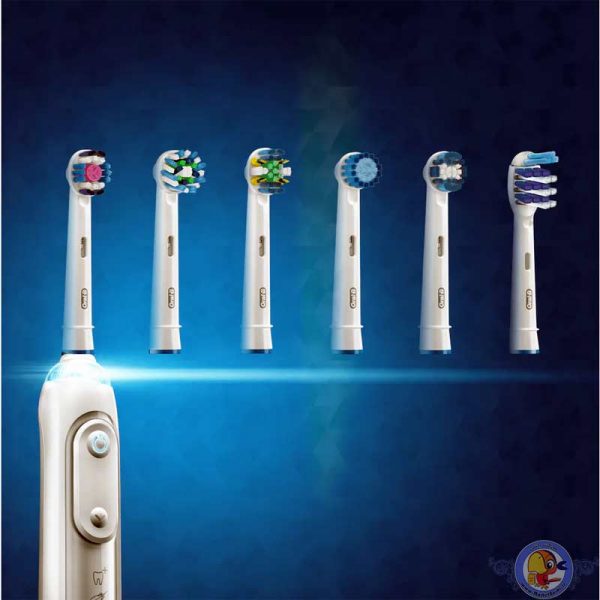 سری یدک مسواک برقی اورال بی مدل Floss Action بسته 5 تایی