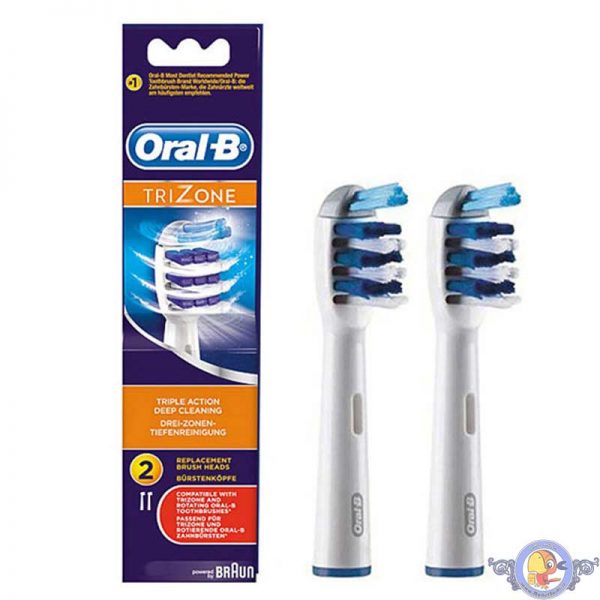 سری یدک مسواک برقی Oral-B مدل TriZone بسته 2 تایی