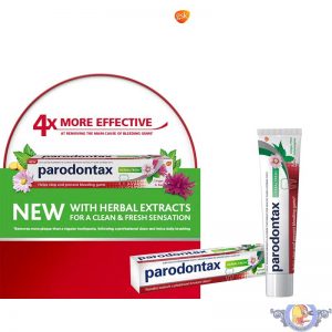 خمیر دندان پارودونتکس مدل Parodontax Herbal Fresh