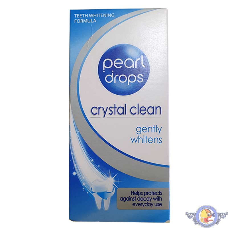 خمیر دندان پیرل دراپس Pearl drops مدل Crystal Clean