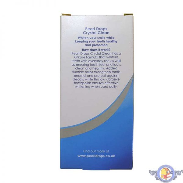 خمیر دندان پیرل دراپس Pearl drops مدل Crystal Clean