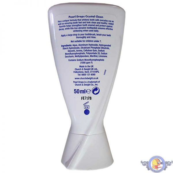 خمیر دندان پیرل دراپس Pearl drops مدل Crystal Clean