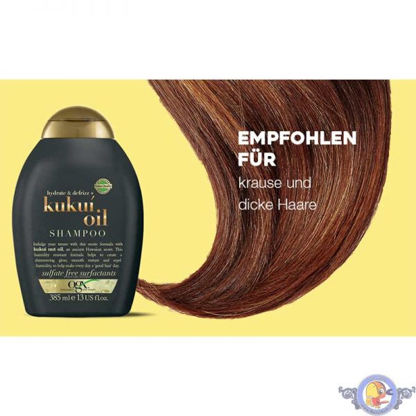 شامپو آبرسان و ضد وز او جی ایکس OGX Kukui Oil