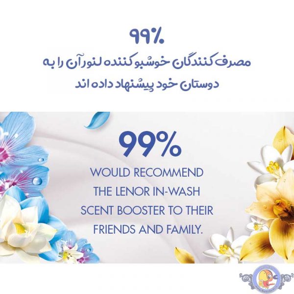 خوشبو کننده لباس و لباسشویی لنور Lenor