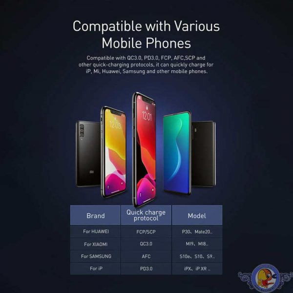 پاوربانک بیسیوس مدل Baseus PPADM10S ظرفیت 10000Mah