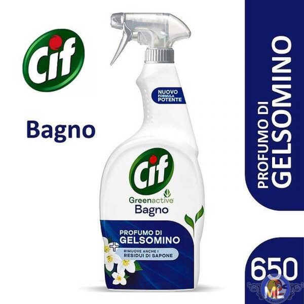 اسپری حمام و سرویس بهداشتی مخصوص سطوح سخت سیف Cif Bagno