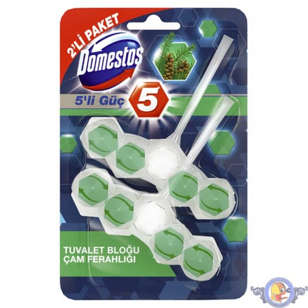جرمگیر و خوشبوکننده آویز توالت فرنگی دامستوس Domestos دو عددی