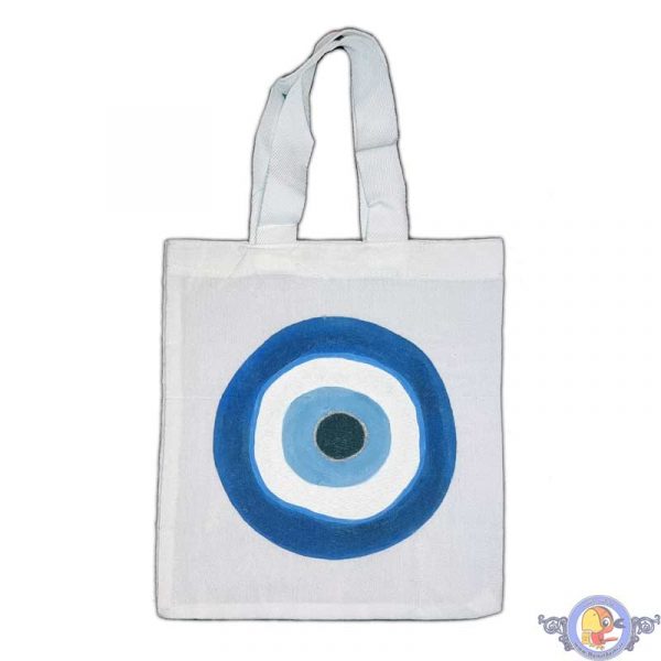 کیف دستی پارچه ای نقاشی شده کد 201