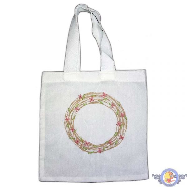 کیف دستی پارچه ای نقاشی شده کد 202