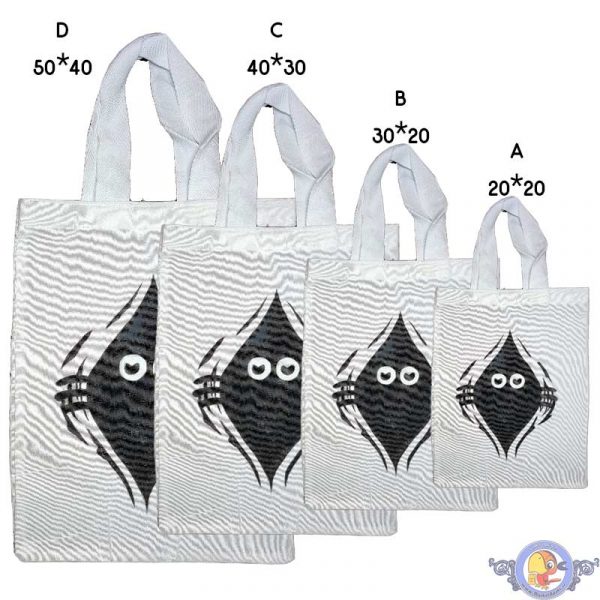 کیف دستی پارچه ای نقاشی شده کد 205