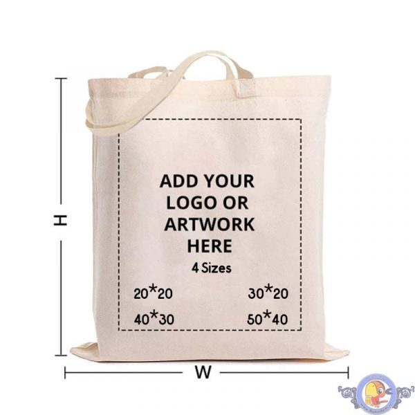 کیف دستی پارچه ای نقاشی شده کد 206