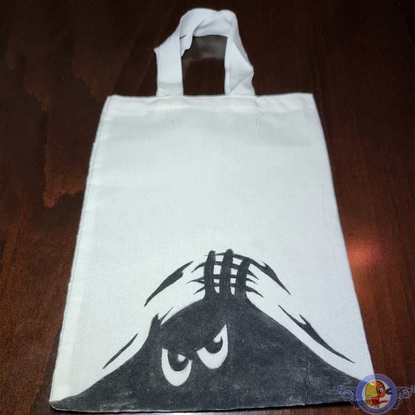 کیف دستی پارچه ای نقاشی شده کد 206