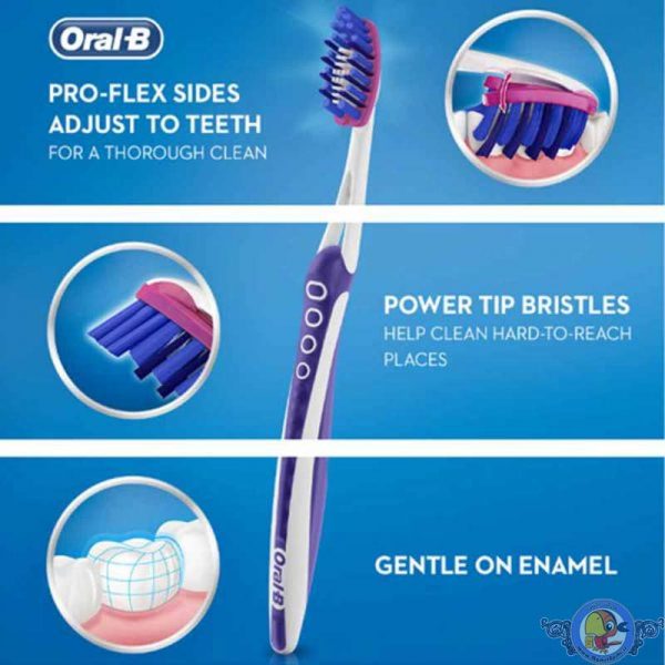 مسواک اورال-بی سری Pro-Flex مدل 3D White Luxe