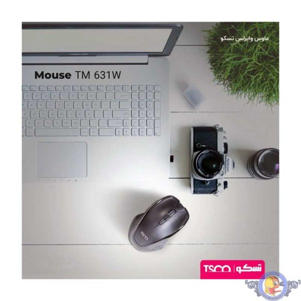 ماوس بی سیم تسکو مدل TM 631W