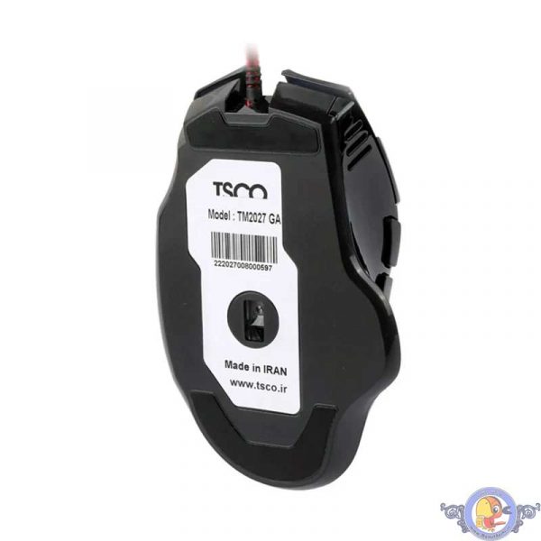 ماوس گیمینگ تسکو مدل TM 2027GA