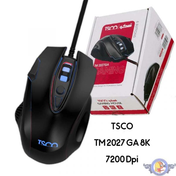 ماوس گیمینگ تسکو مدل TM 2027GA