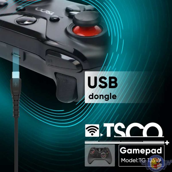 دسته بازی تسکو مدل TG 135W