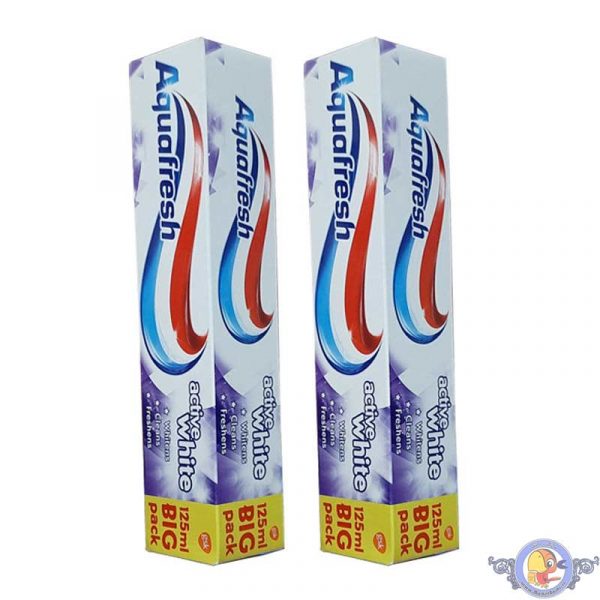 خمیر دندان آکوا فرش مدل Active White حجم 125ml