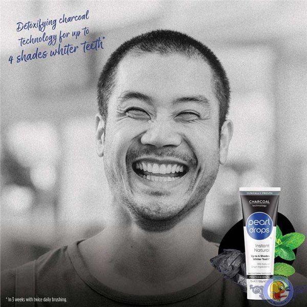 خمیر دندان پیرل دراپس مدل Charcoal