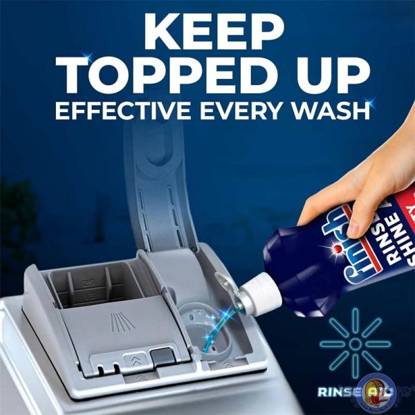 جلادهنده ماشین ظرفشویی فینیش finish حجم 400ml