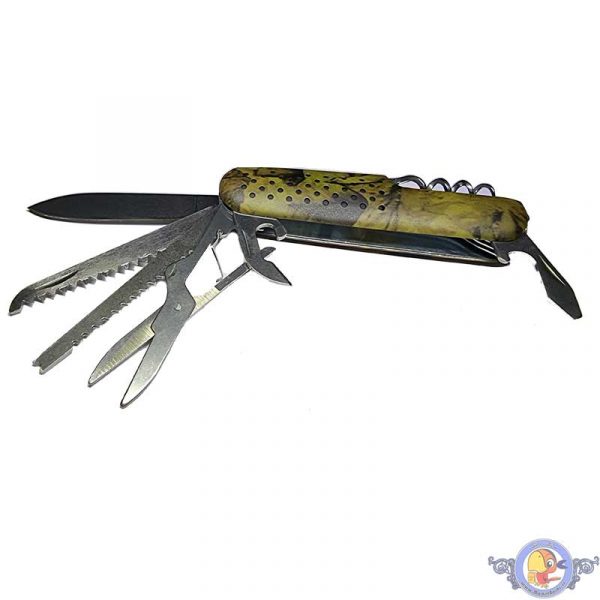 چاقو تاشو مسافرتی ۱۵ کاره Blue Sea