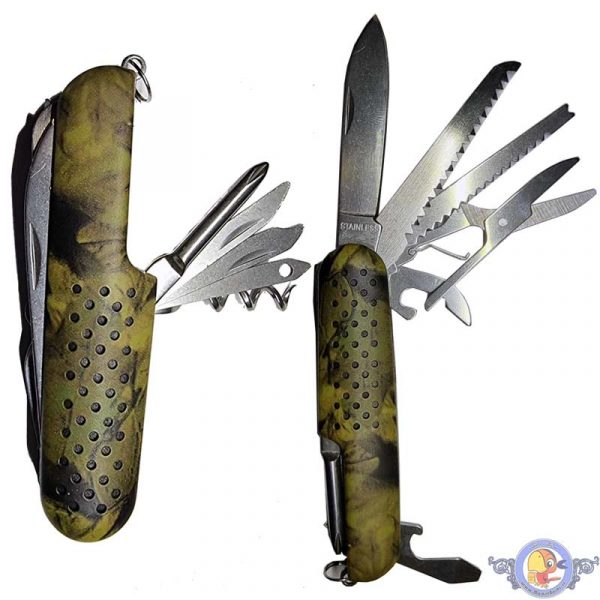 چاقو تاشو مسافرتی ۱۵ کاره Blue Sea