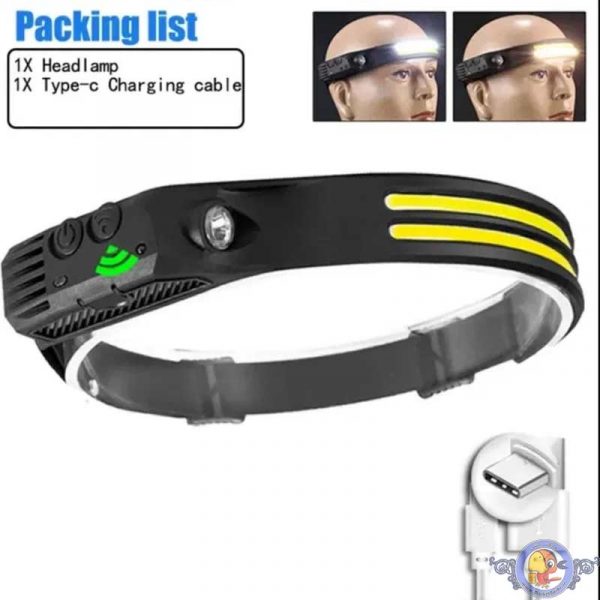 چراغ قوه پیشانی هدلایت شارژی Coba CB-689-2