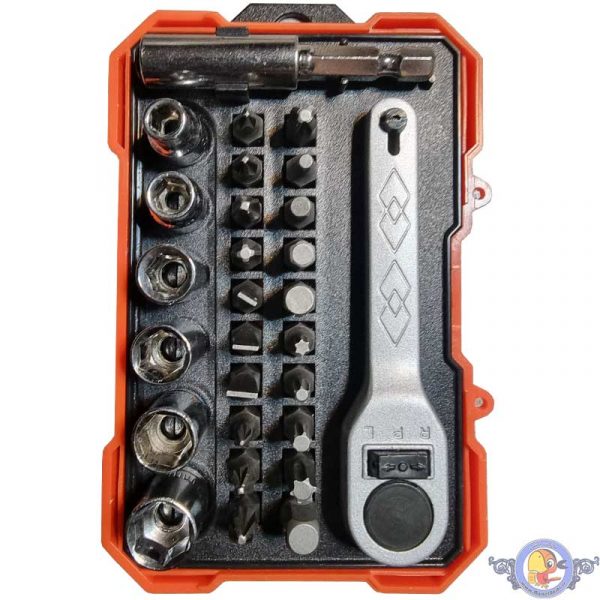 مجموعه بکس و سری پیچگوشتی و شش گوش جقجقه ای SKIL HZF-8203 CRV