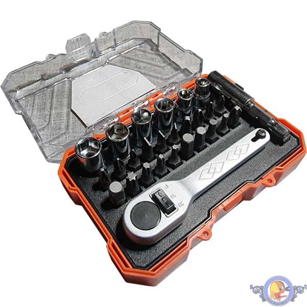 مجموعه بکس و سری پیچگوشتی و شش گوش جقجقه ای SKIL HZF-8203 CRV