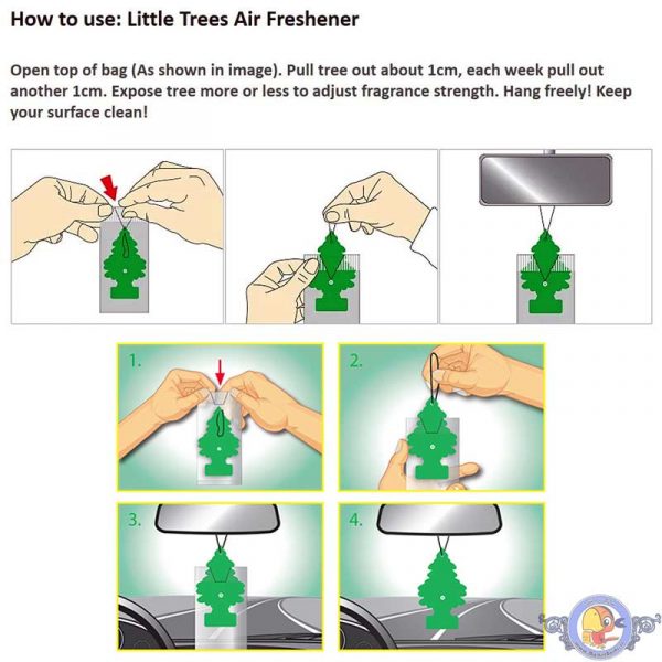 خوشبوکننده خودرو لیتل تریس Little Trees