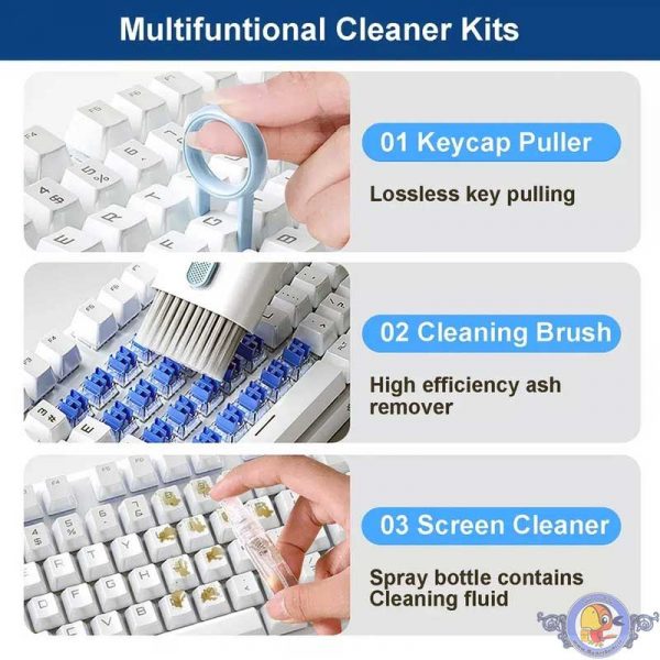 کیت تمیز کننده ۷ کاره مدل Q6E