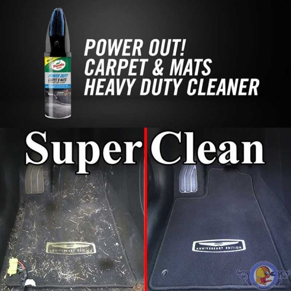 اسپری فوم لکه بر و تمیز کننده موکت و فرش ترتل واکس Turtle Wax Carpet & Mats