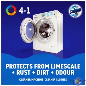 قرص جرمگیر ماشین لباسشویی کالگون مدل power tabs بسته 15 عددی ساخت انگلستان