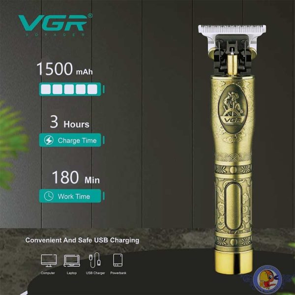 ماشین اصلاح صورت و بدن وی جی آر مدل VGR V-081