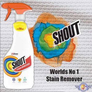 اسپری لکه بر و پاک کننده چند منظوره جانسون Shout 500ml