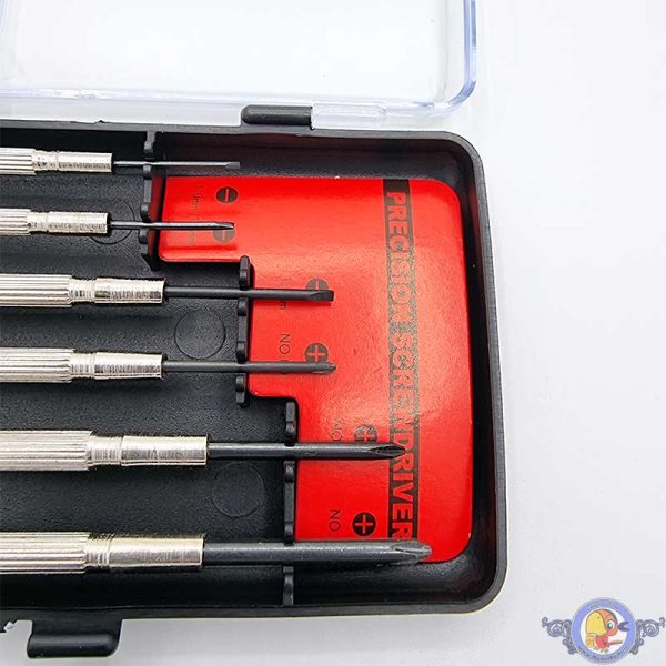 مجموعه ۶ عددی پیچگوشتی ساعتی Yuyi CRV