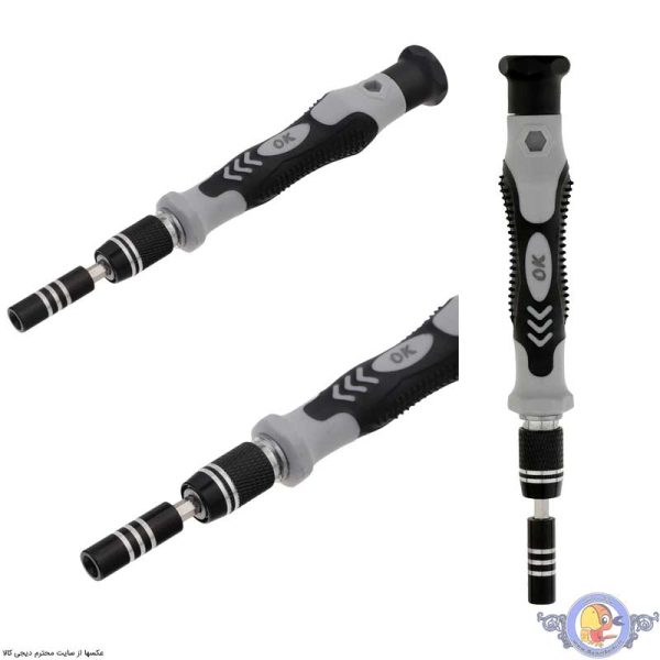 آچار بکس و سری پیچ گوشتی اوکی مدل 001 مجموعه 117 عددی