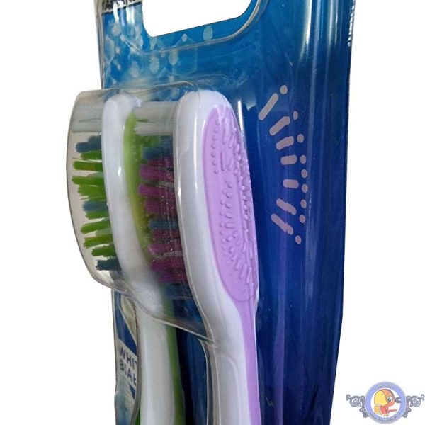 مسواک دوقلو اورال بی مدل 3D White ایرلندی