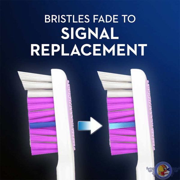 مسواک دوقلو اورال بی مدل 3D White ایرلندی