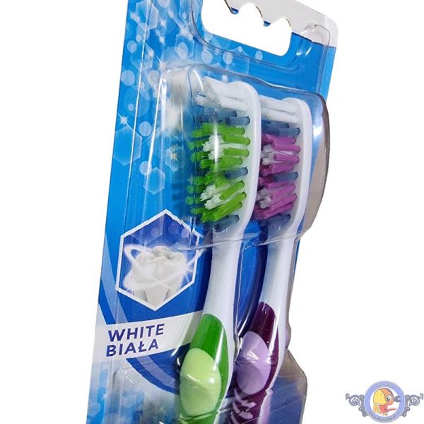 مسواک دوقلو اورال بی مدل 3D White ایرلندی