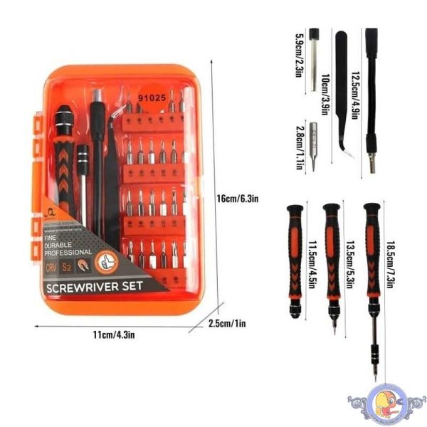 ست پیچ گوشتی 28 تکه S2 مدل 91025