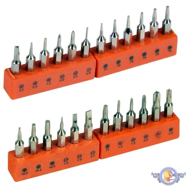 ست پیچ گوشتی 28 تکه S2 مدل 91025