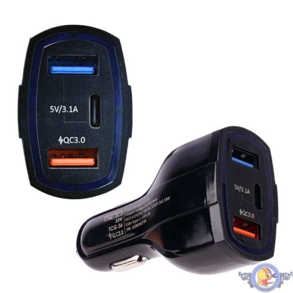 شارژر فندکی تسکو مدل TCG 36