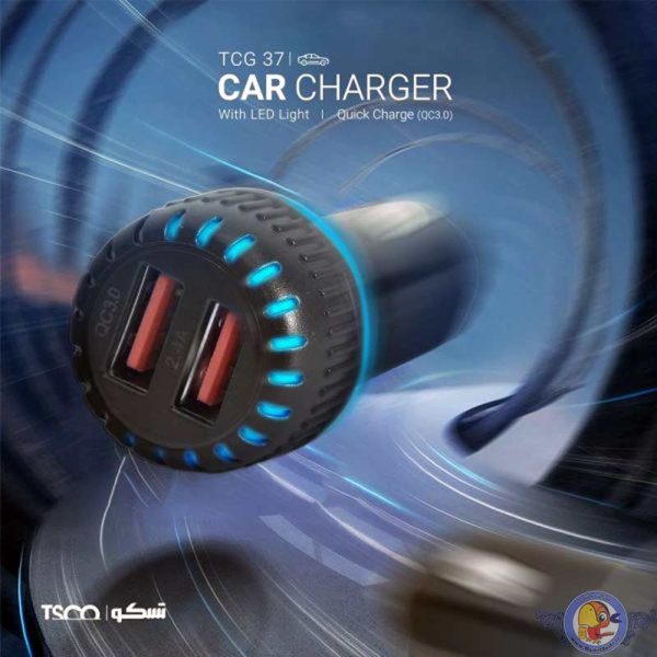 شارژر فندکی تسکو مدل TCG 37
